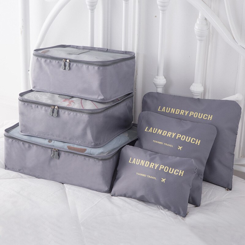 Luggage Packing Cubes (6 Pcs)