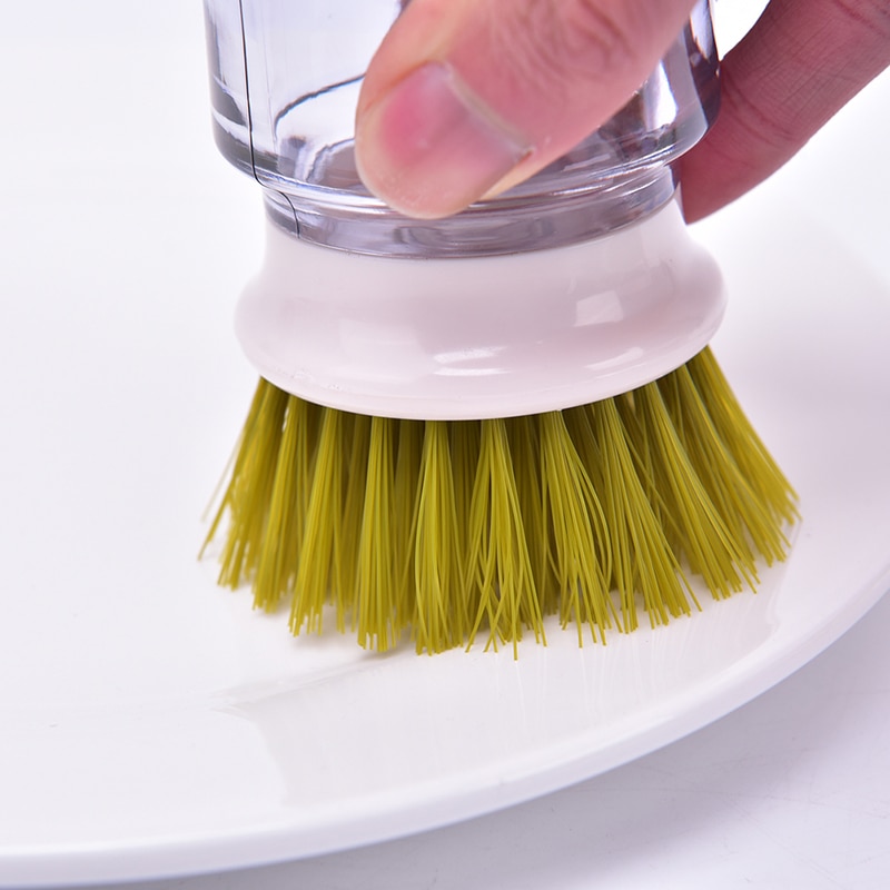 Dishwashing Brush with Soap Dispenser