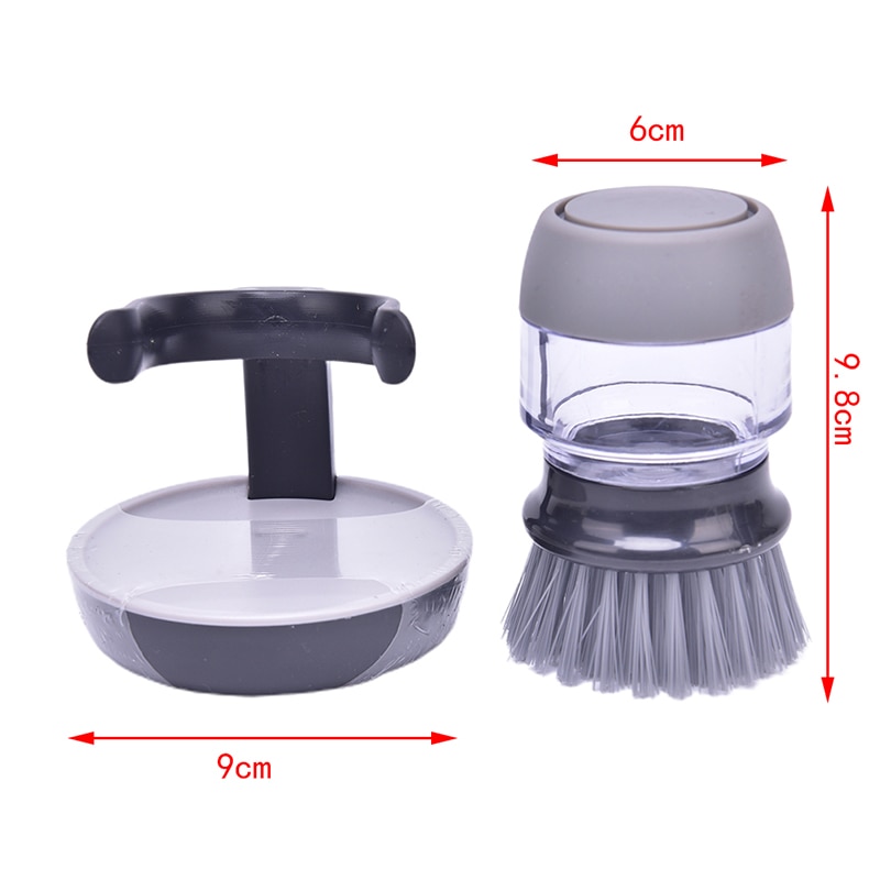 Dishwashing Brush with Soap Dispenser