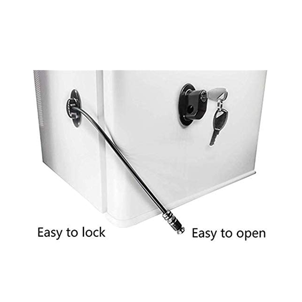 Self-Adhesive Refrigerator Safety Lock