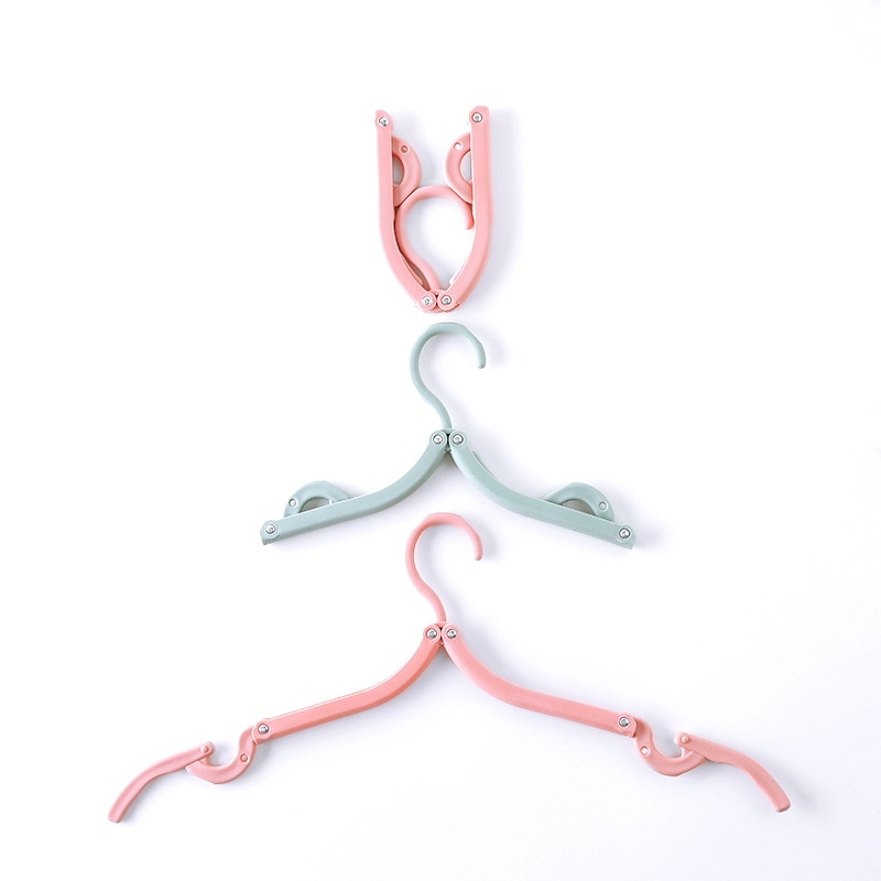 Travel Hangers Foldable Clothes Holders (4 pcs)