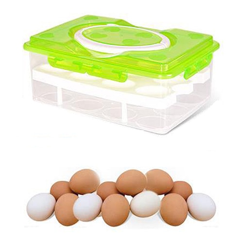 24 Grids Plastic Egg Container