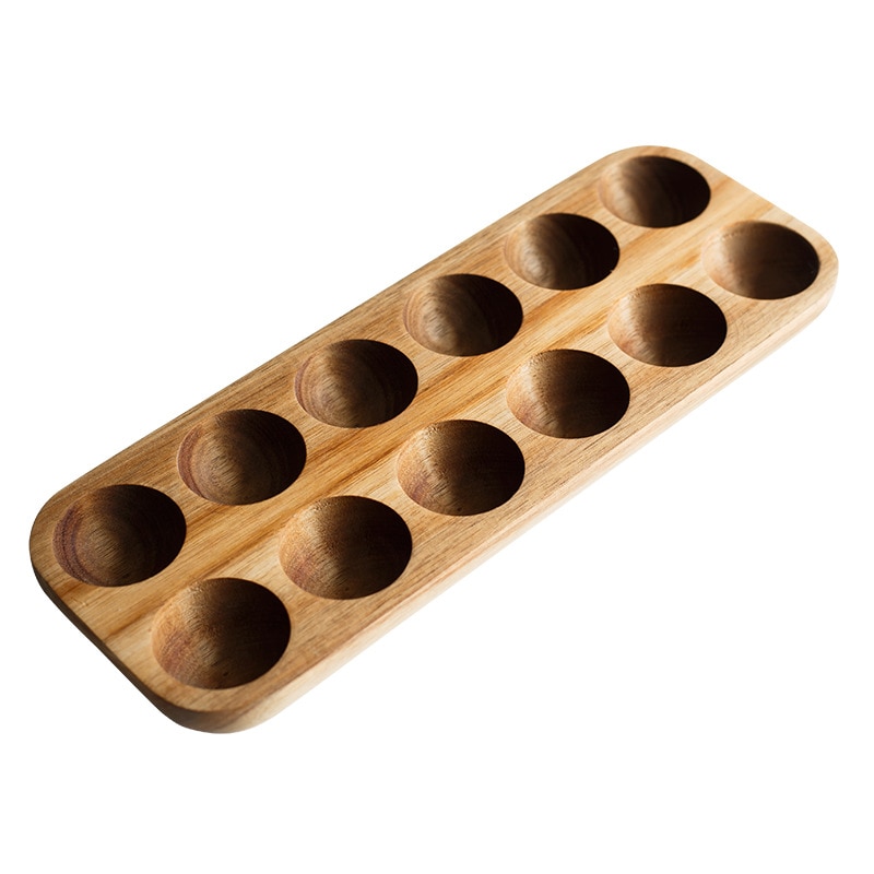 Wood Egg Tray Eco Friendly Holder