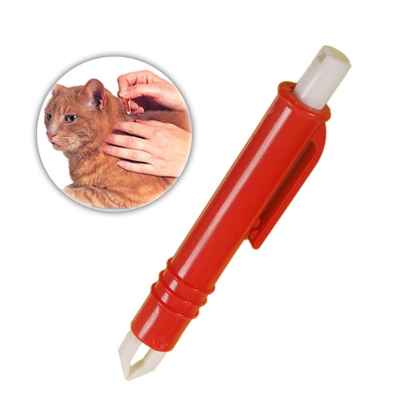 Pen Type Plastic Pet Tick Tweezers