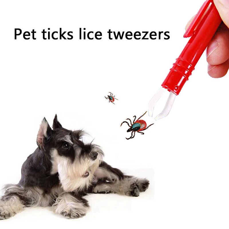 Pen Type Plastic Pet Tick Tweezers