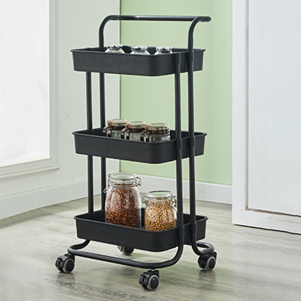 3 Tier Storage Trolley Utility Cart