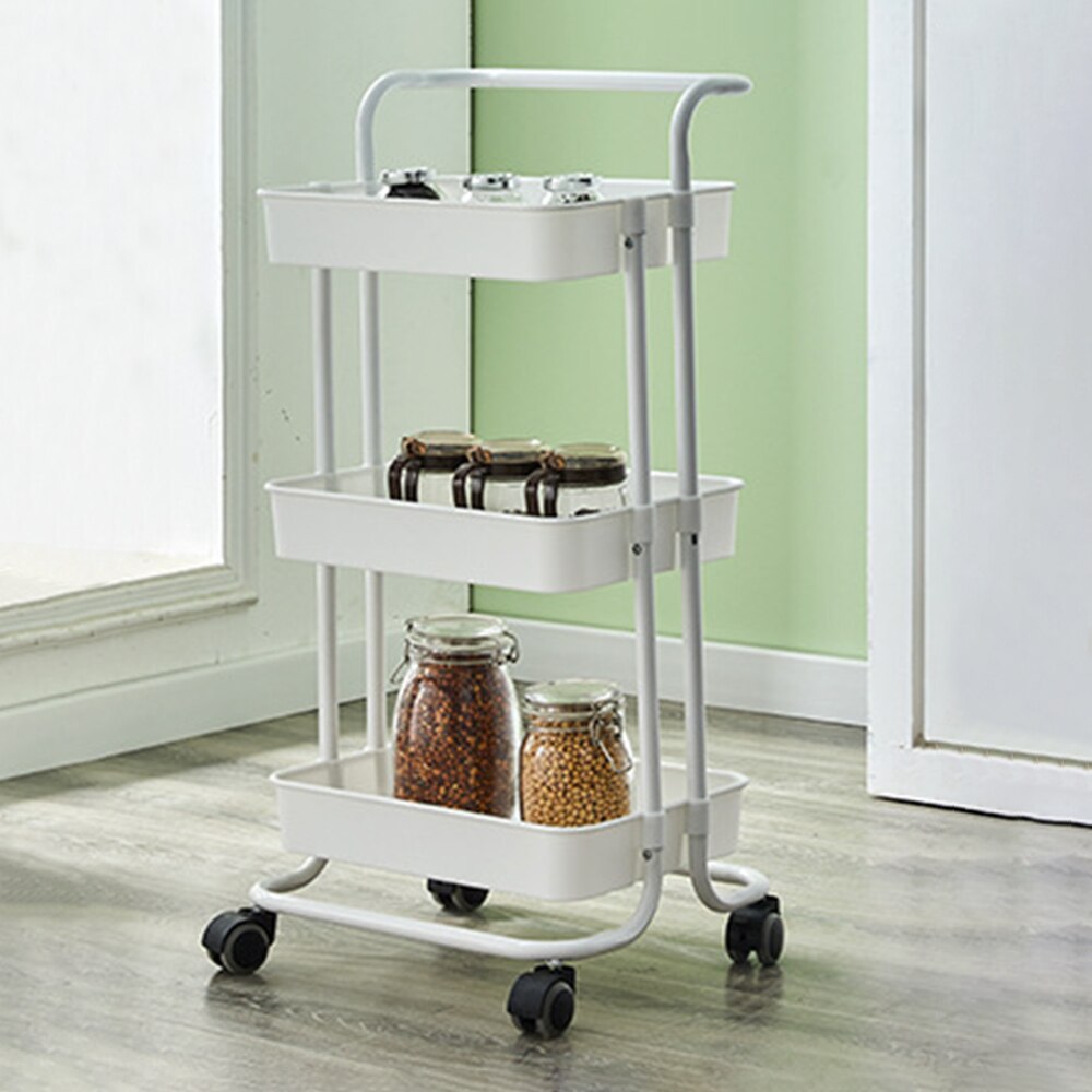 3 Tier Storage Trolley Utility Cart