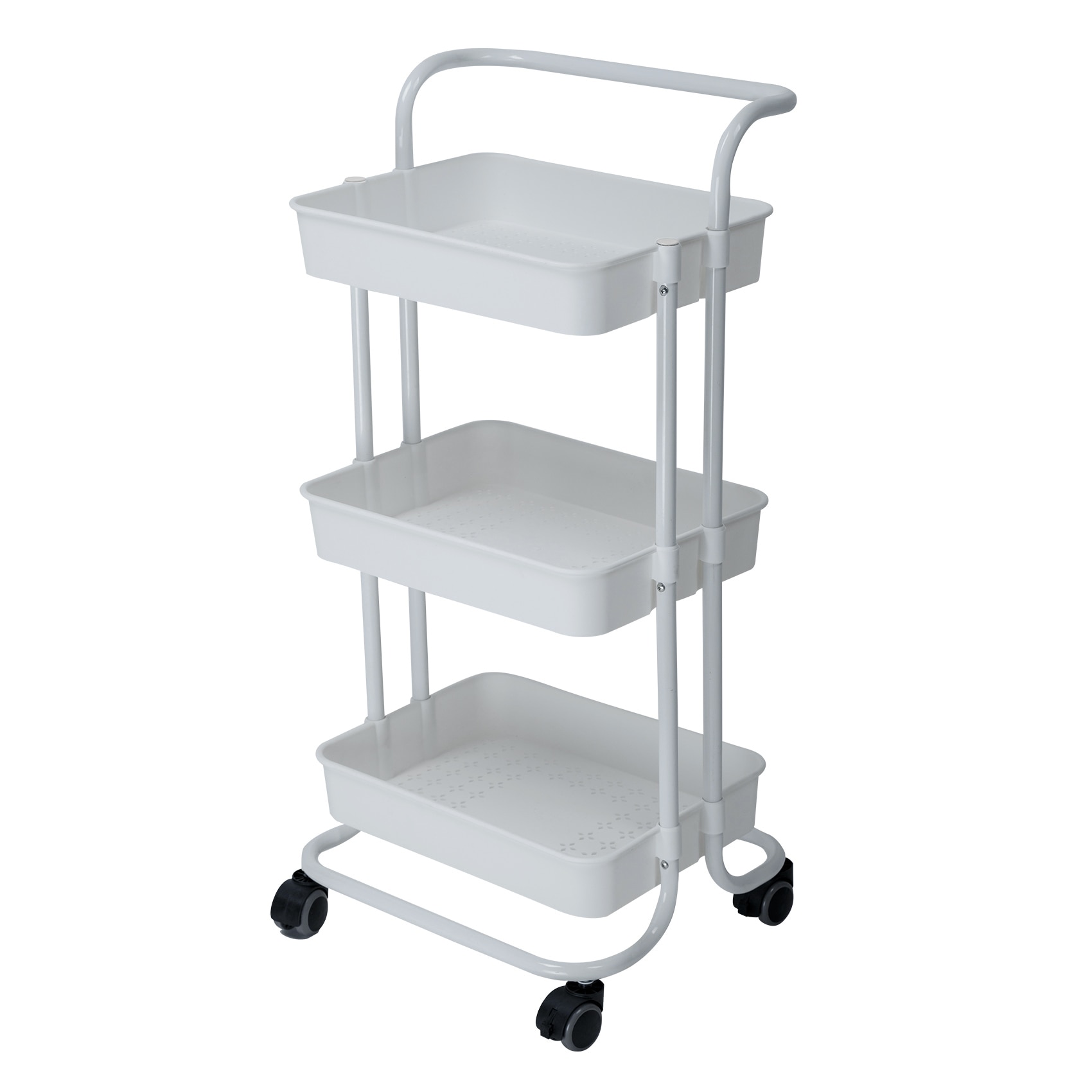 3 Tier Storage Trolley Utility Cart