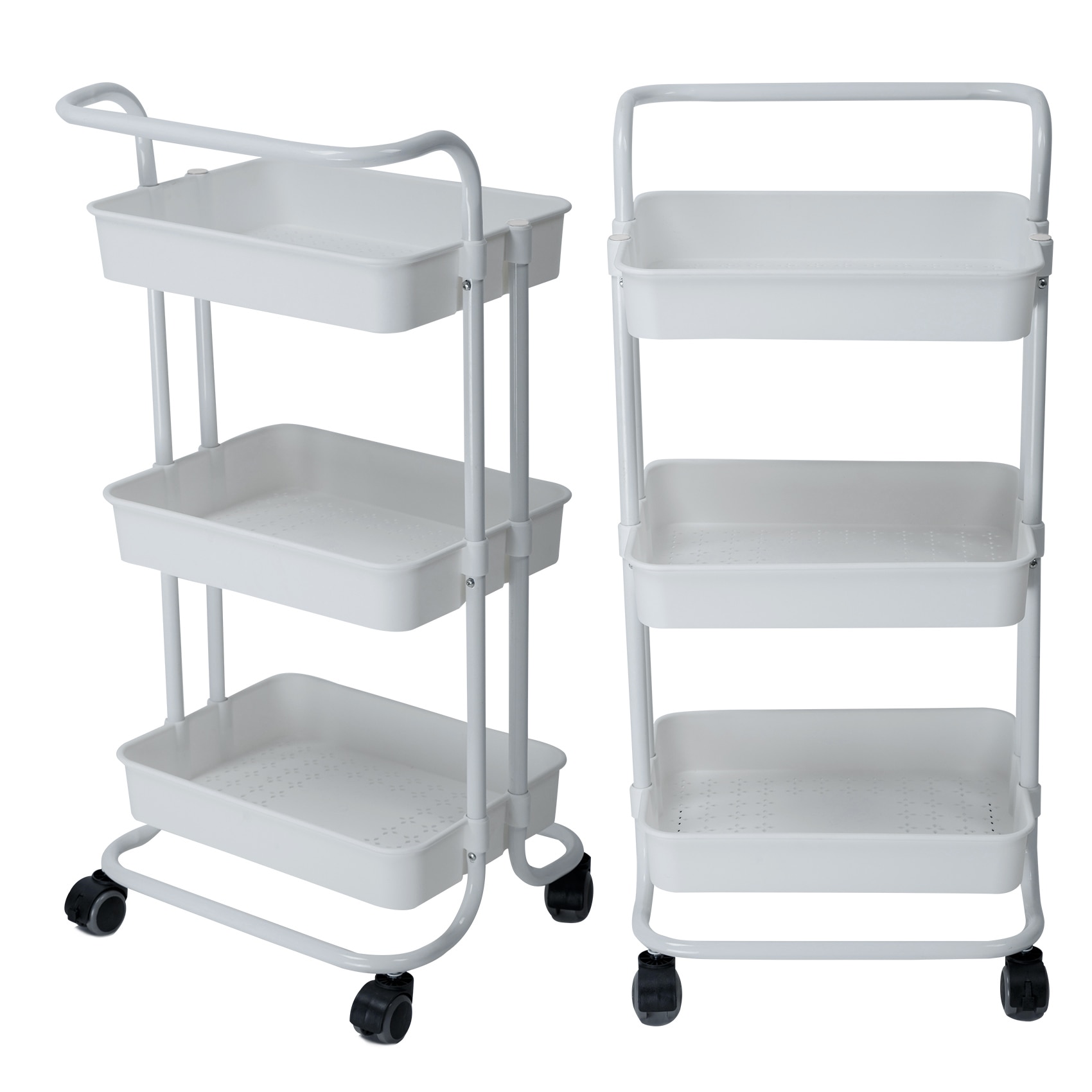 3 Tier Storage Trolley Utility Cart