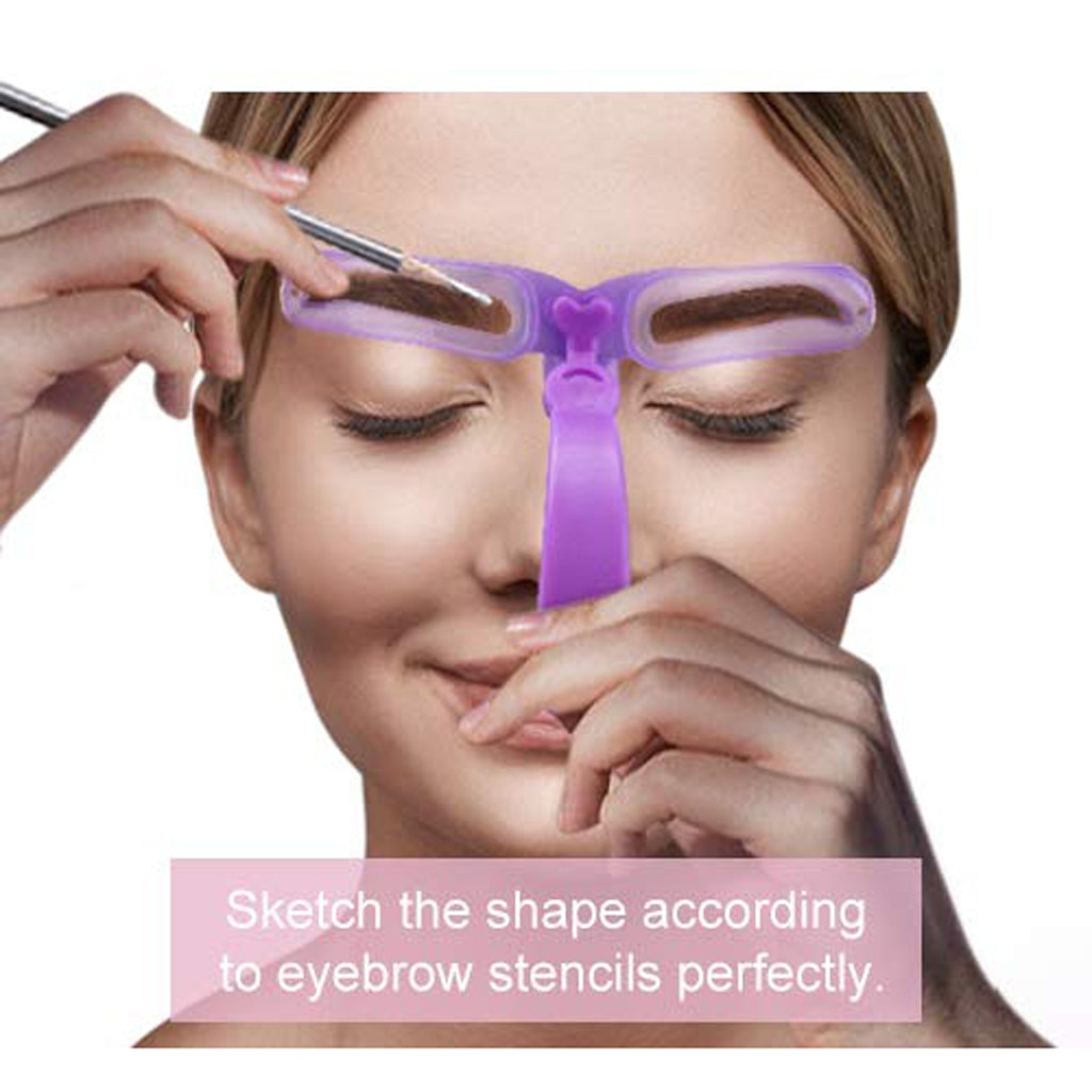 Reusable Eyebrow Shaper Stencils (8Pcs)