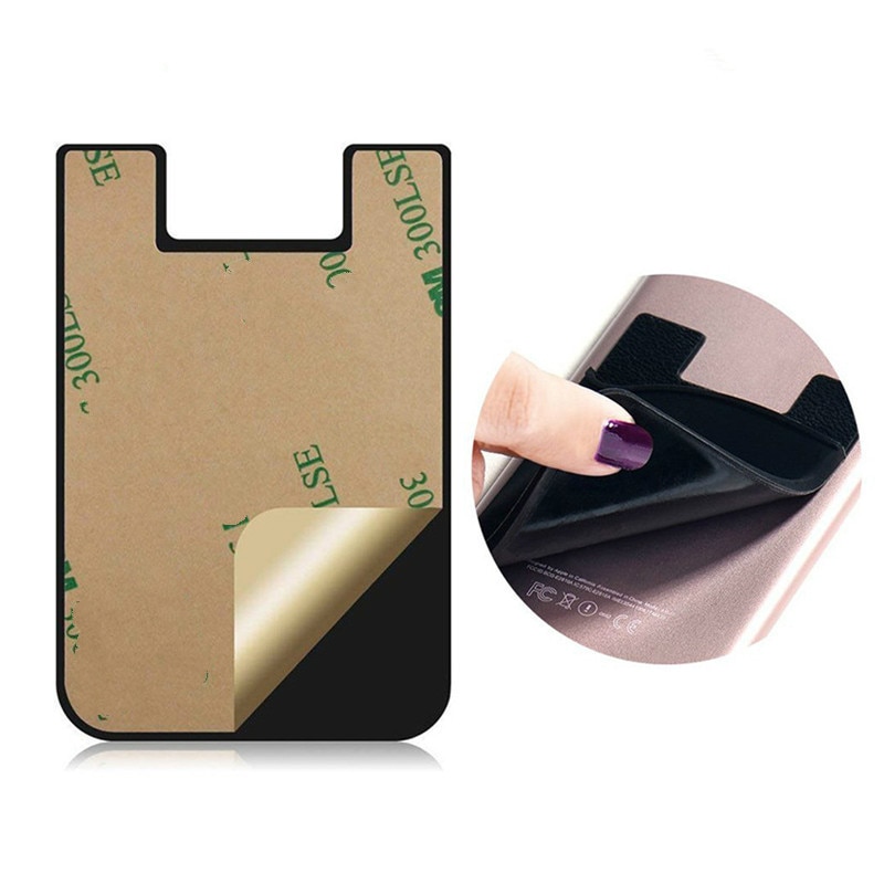 Phone Pocket Sticker ID Card Holder