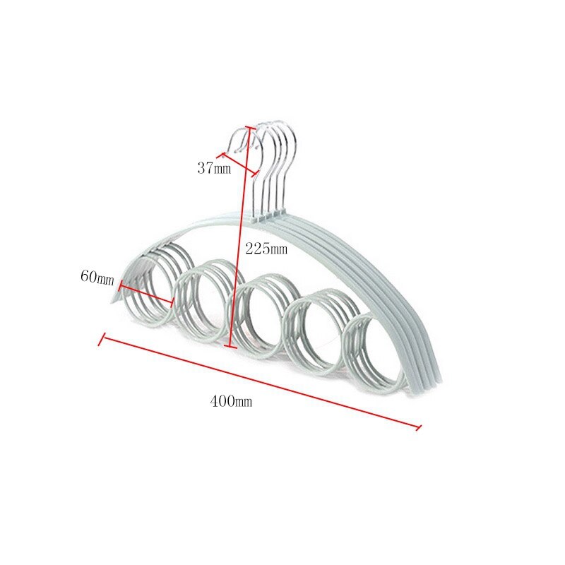 Hanger For Scarves 5-Hole Slots Rack