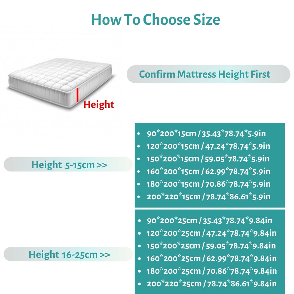 Quilted Bed Cover Mattress Protector