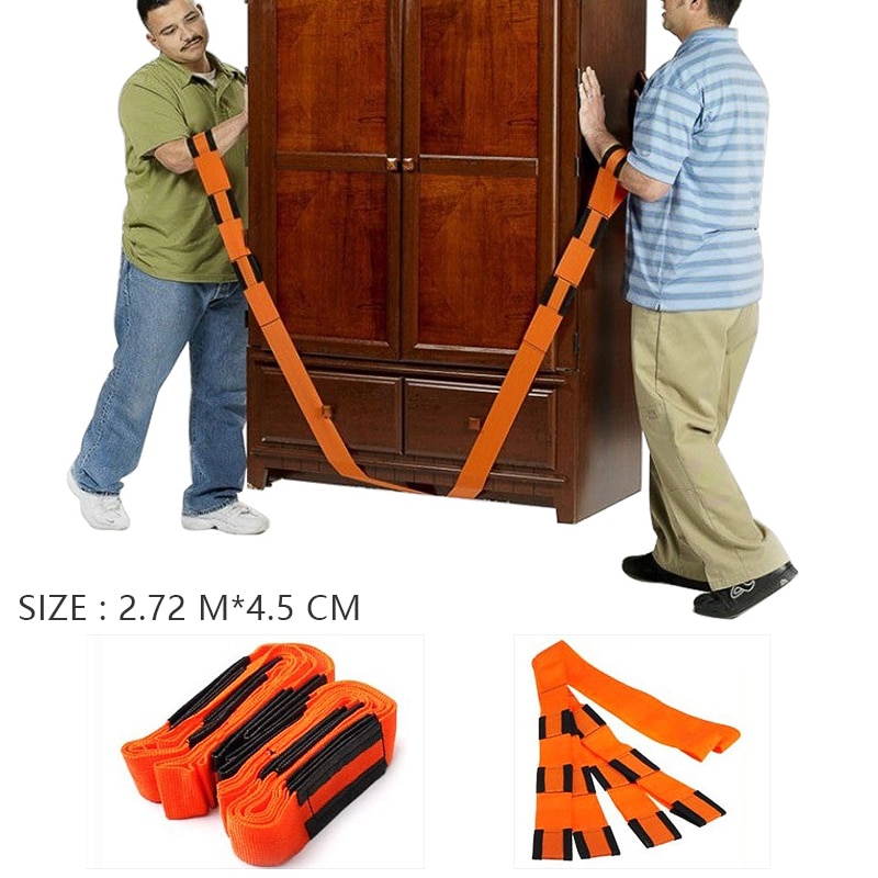 Furniture Lifting Straps Shoulder Carrying Ropes (2pcs)