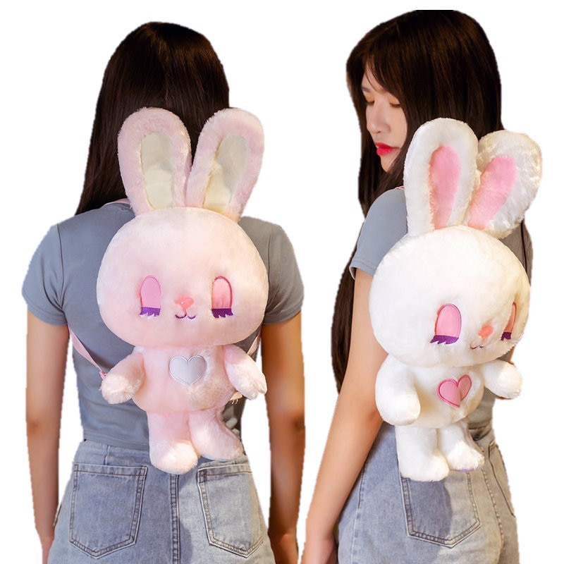 Stuffed Bunny Plush Backpack