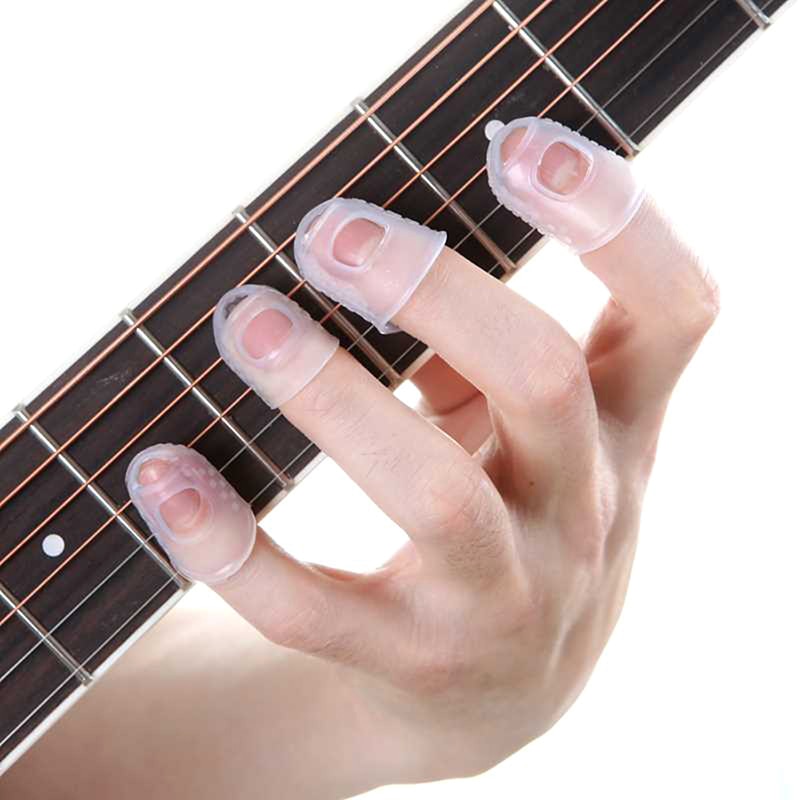 Guitar Finger Guards Silicone (4 Pcs)