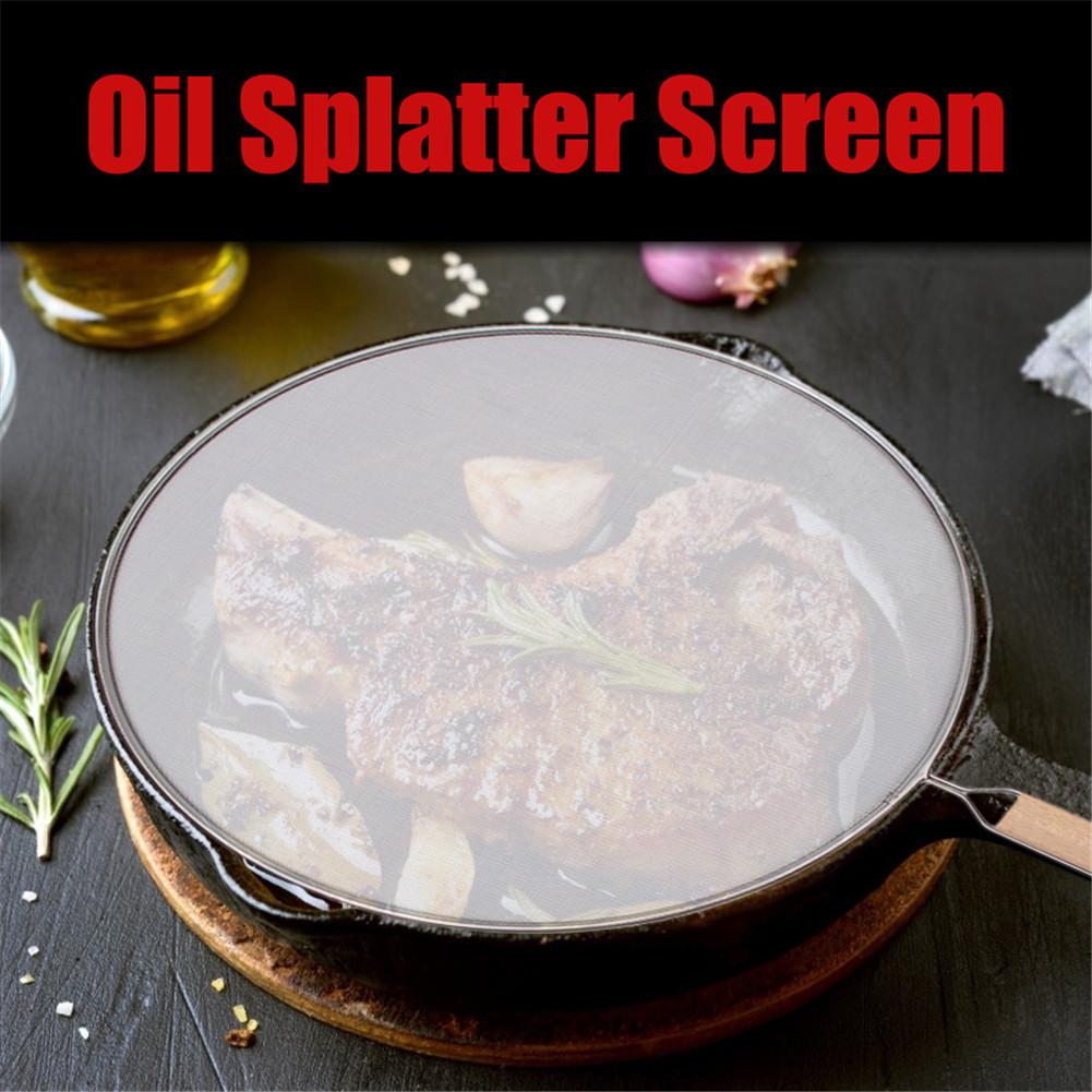 Splatter Guard for Cooking Oil Screen