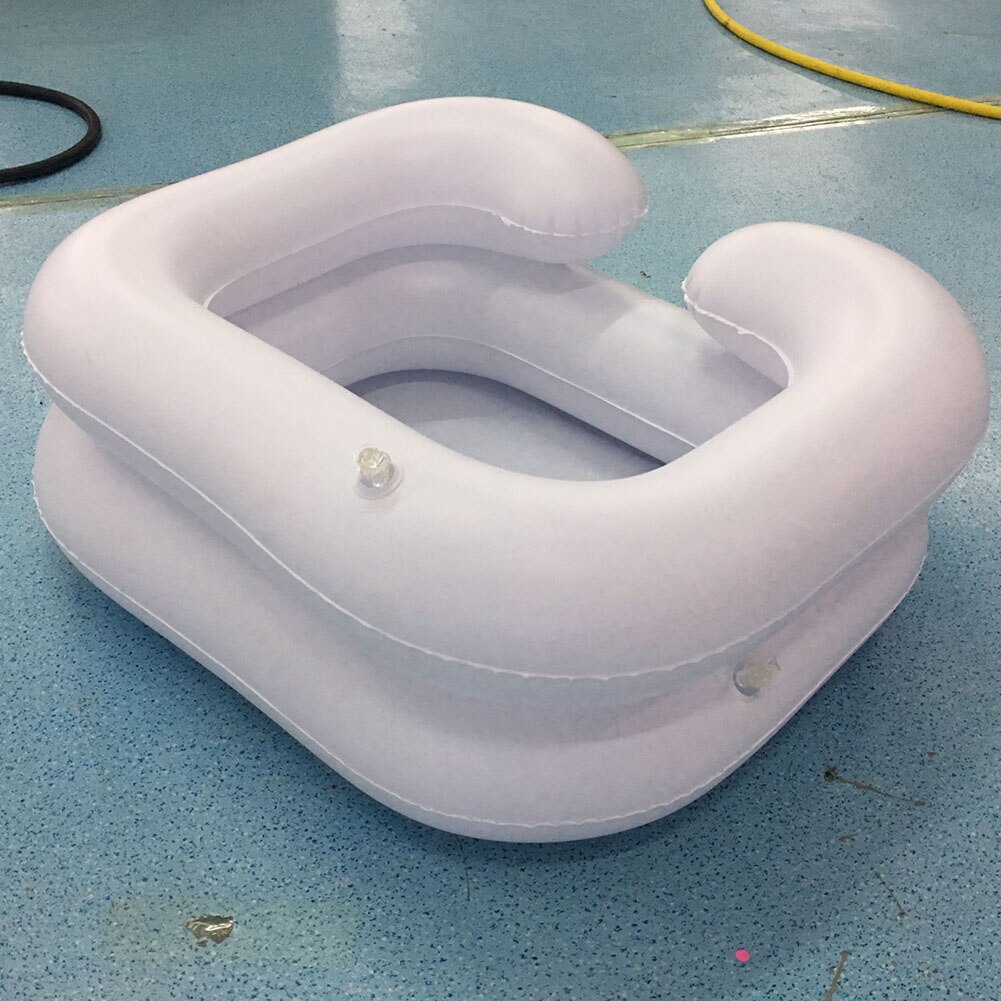 Inflatable Hair Washing Basin Mini PVC Tub