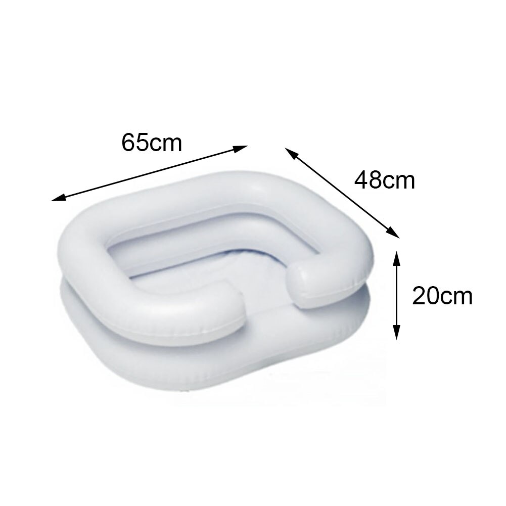 Inflatable Hair Washing Basin Mini PVC Tub