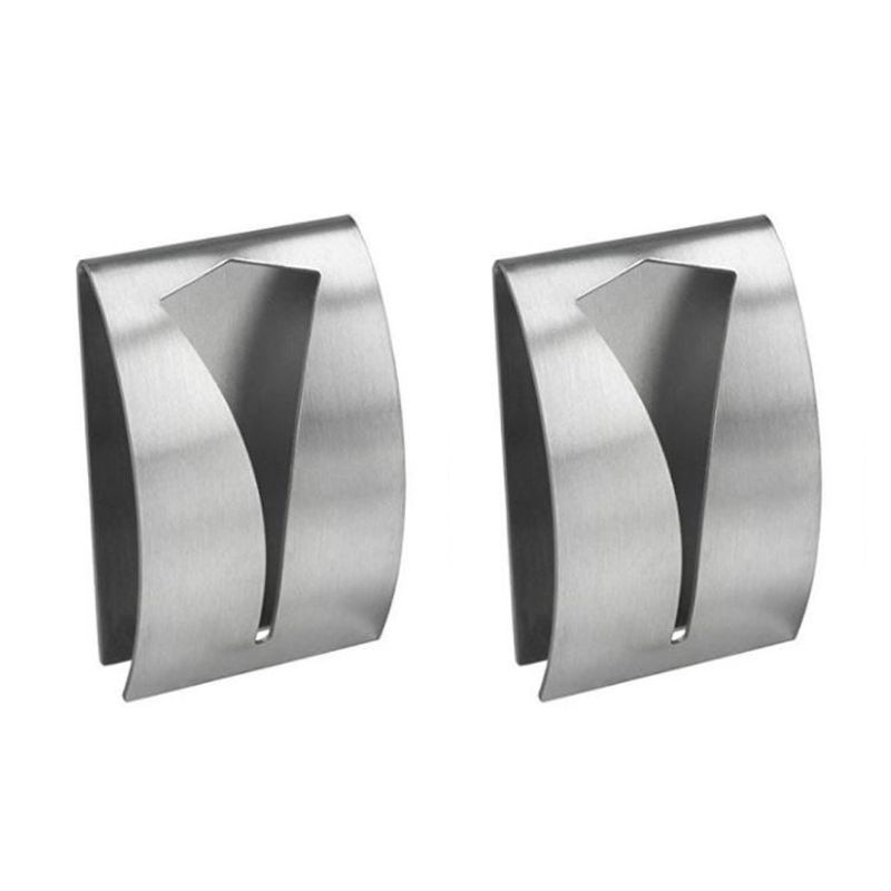 Self Adhesive Towel Holder Towel Hook (2Pcs)