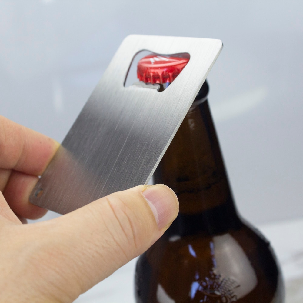 Wallet Bottle Opener Stainless Card