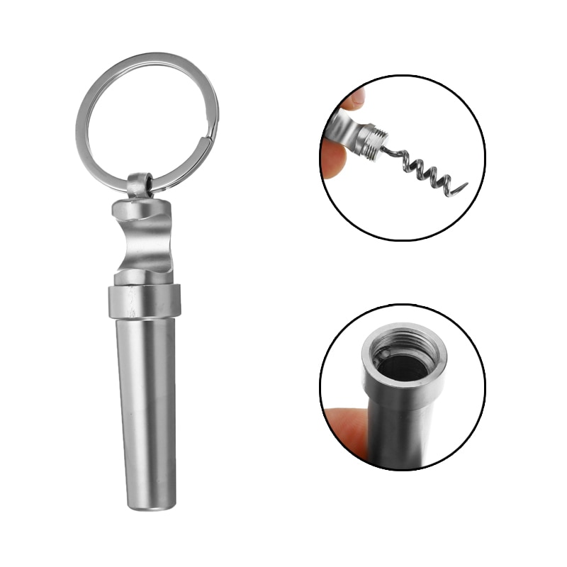 Wine Opener Keychain 3 in 1 Tool