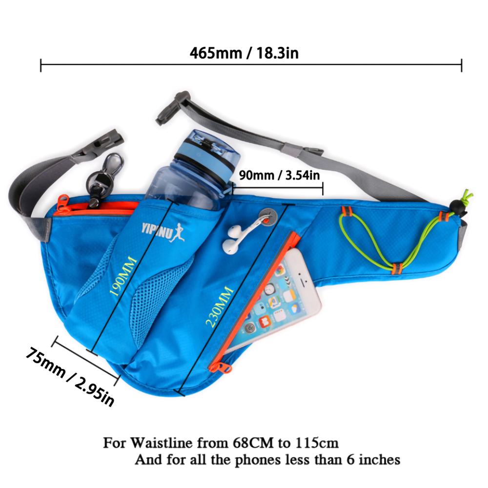 Water Bottle Waist Pack Sports Bag