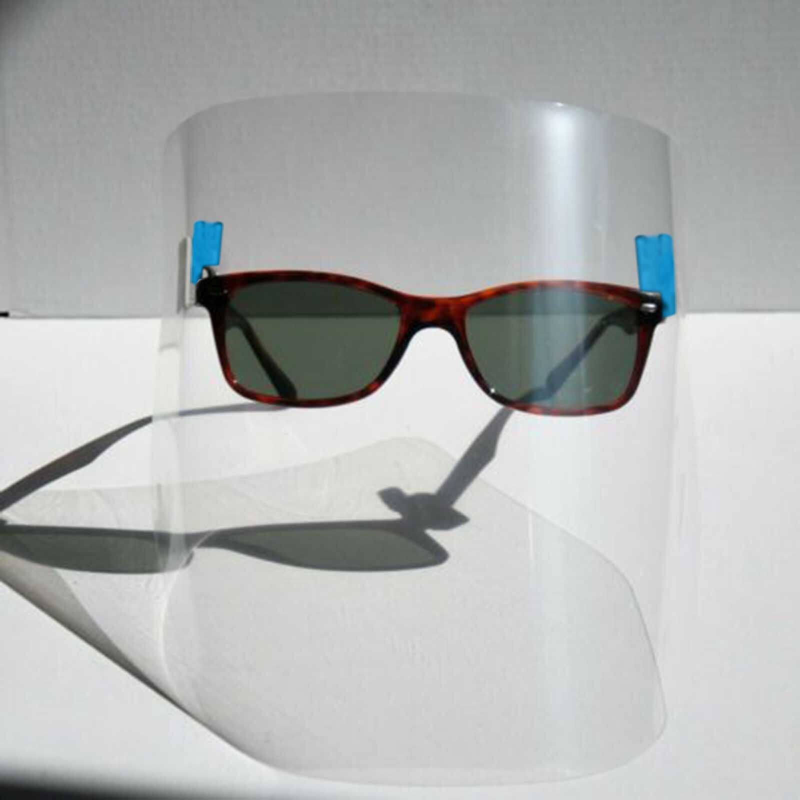 Clip on Visor for Glasses Face Shield