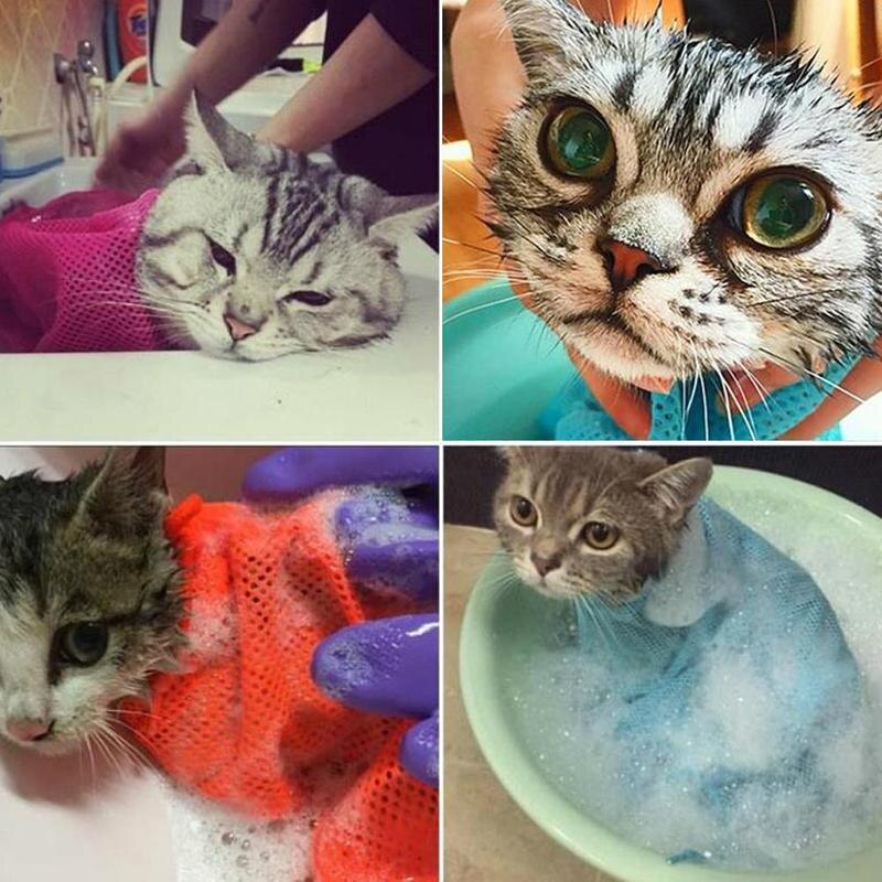 Cat Bag For Bathing Pet Shower Bag