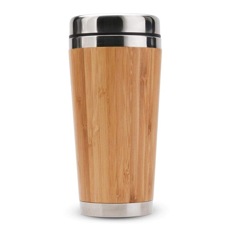 Traveling Bamboo Tumbler Cup