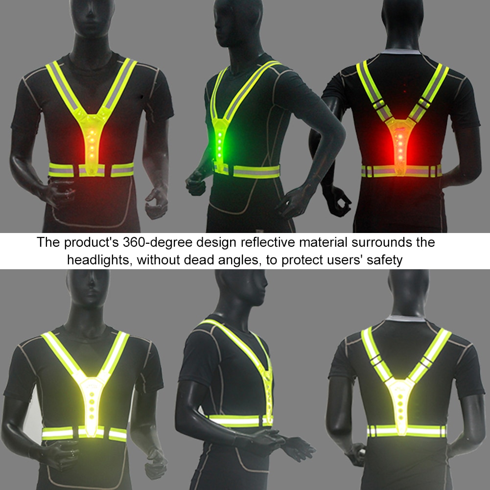 Running Light Vest High Visibility Vest