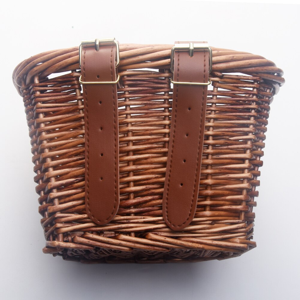 Bicycle Wicker Basket Vintage Carrier