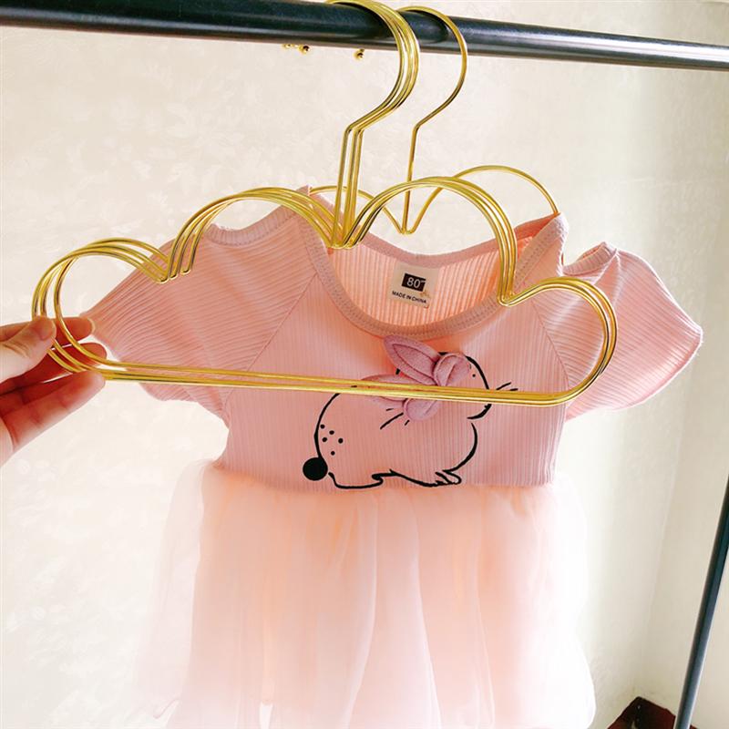 Childrens Clothes Hangers Metal Racks (5pcs)