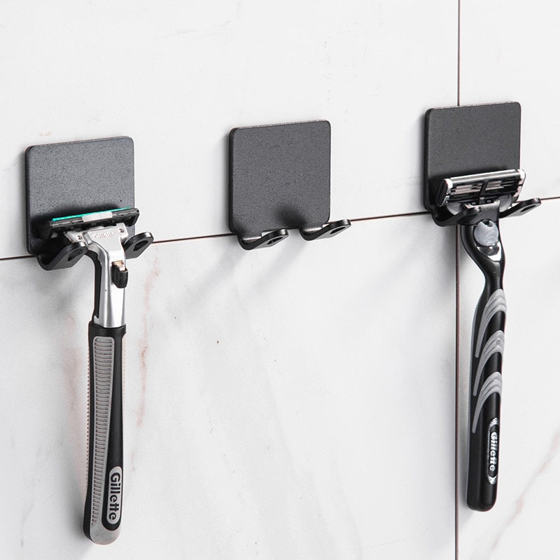 Shaver Holder Bathroom Razor Rack (2Pcs)