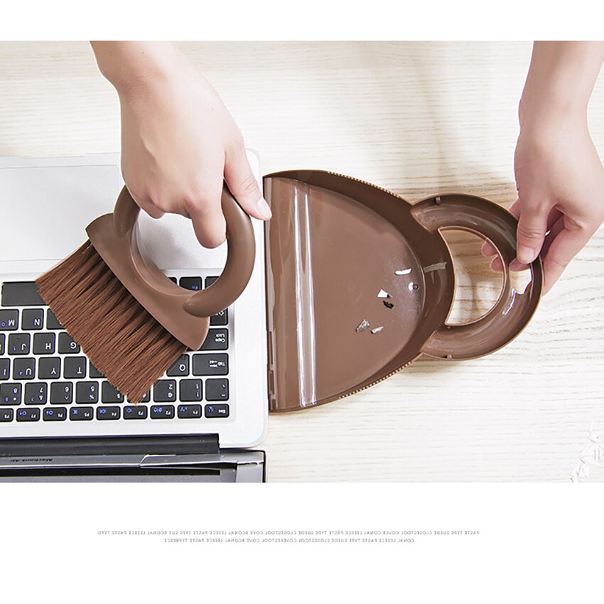 Mini Broom and Dustpan Desk Cleaning Tools