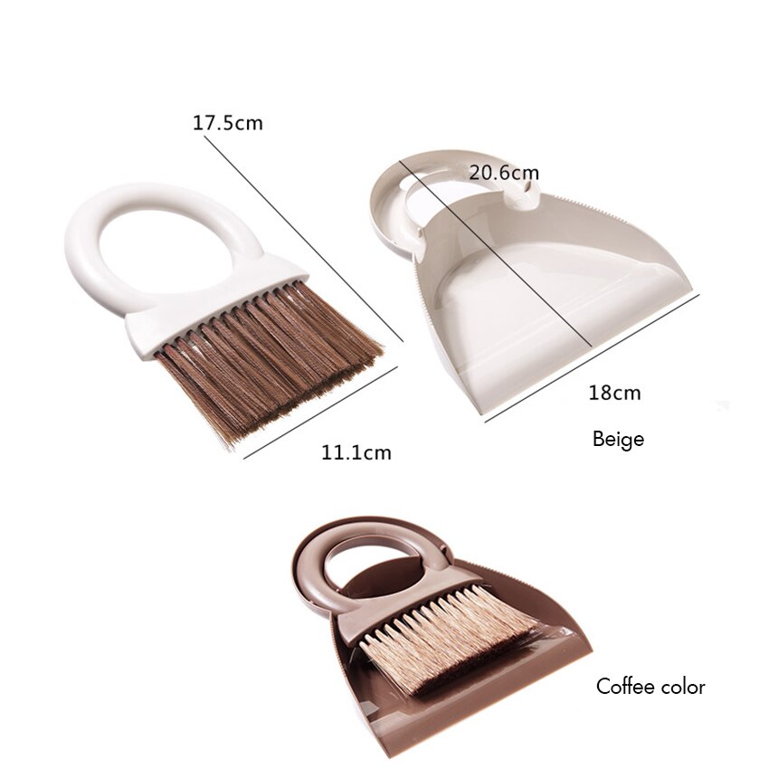 Mini Broom and Dustpan Desk Cleaning Tools