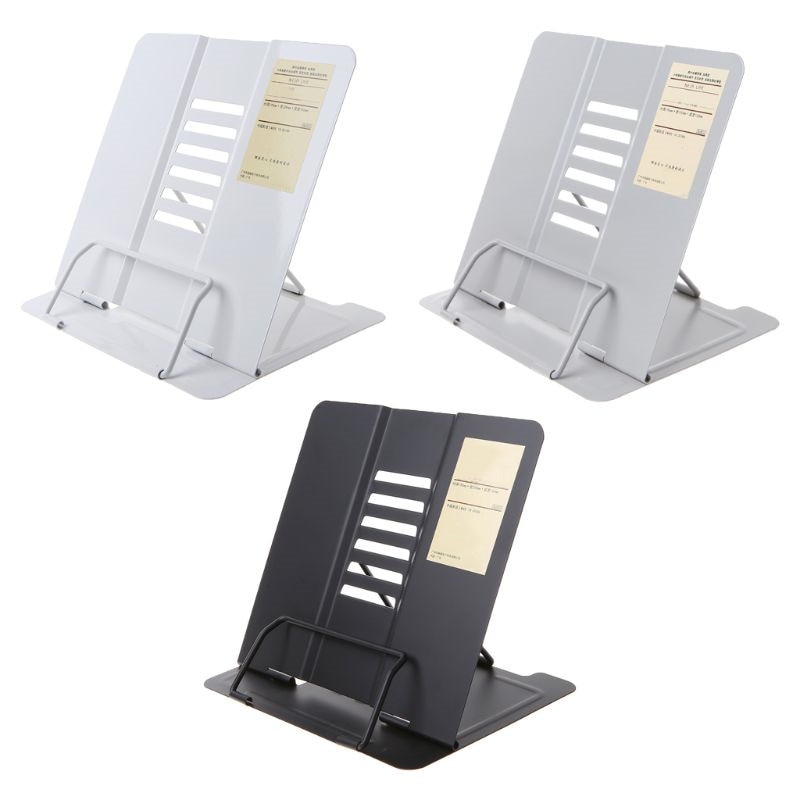 Metal Book Holder Portable Book Stand