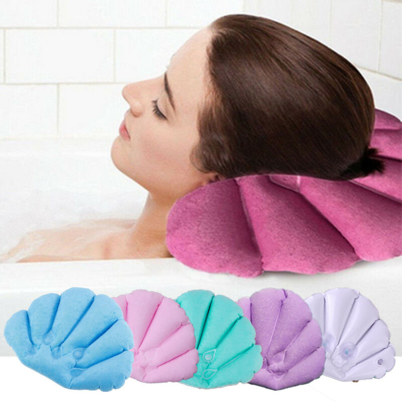 Inflatable Bathtub Pillow Shell Cushion