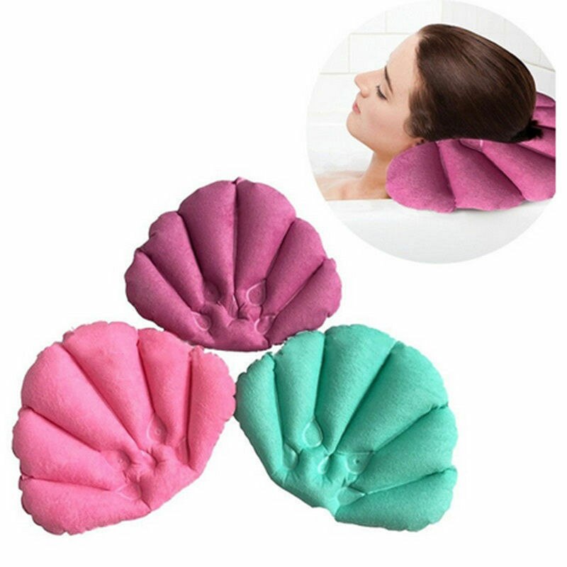 Inflatable Bathtub Pillow Shell Cushion