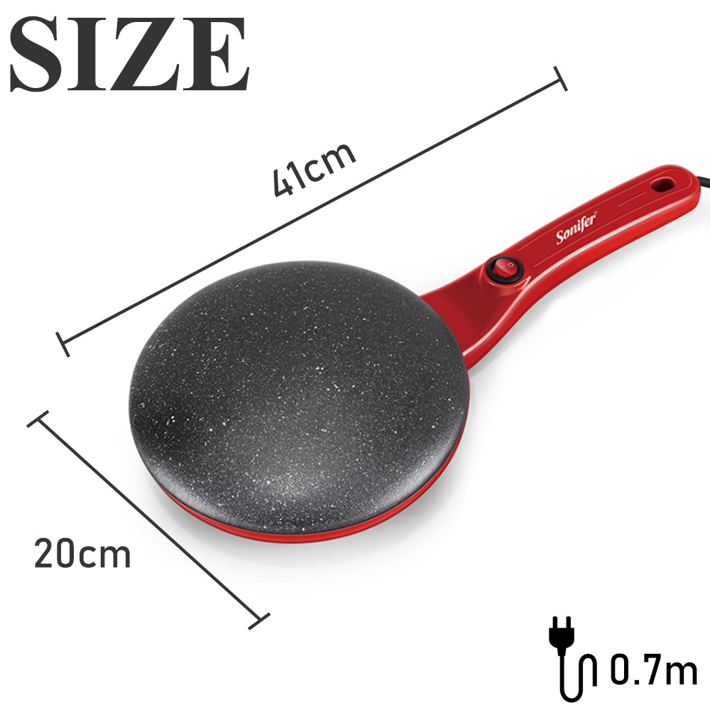 Electric Crepe Pan Non-Stick Pan