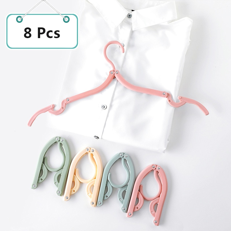 Collapsible Clothes Hangers (8pcs)