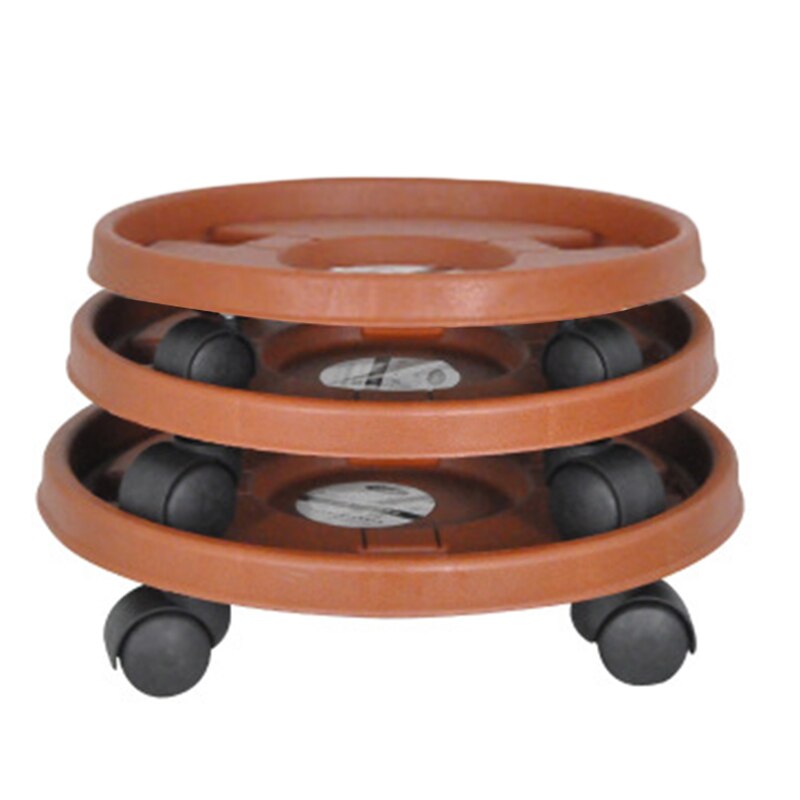 Plant Caddy Garden Plate with Wheels