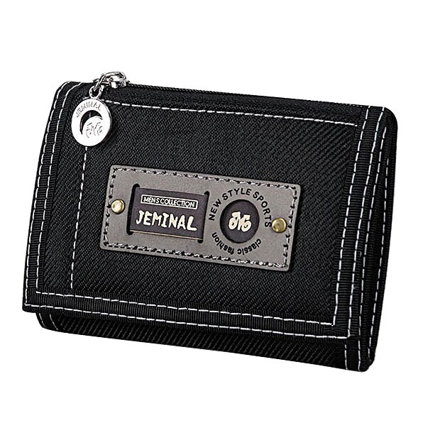 Mens Trifold Wallet Canvas Material