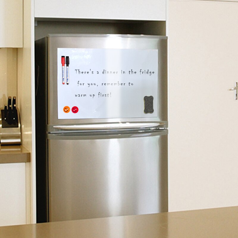 Magnetic Fridge Board with Accessories
