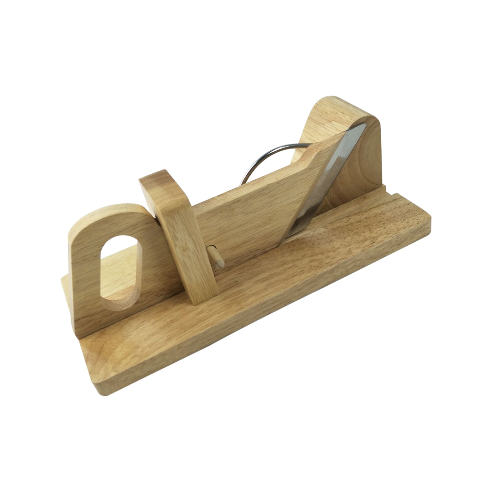 Sausage Slicer Manual Wooden Cutter