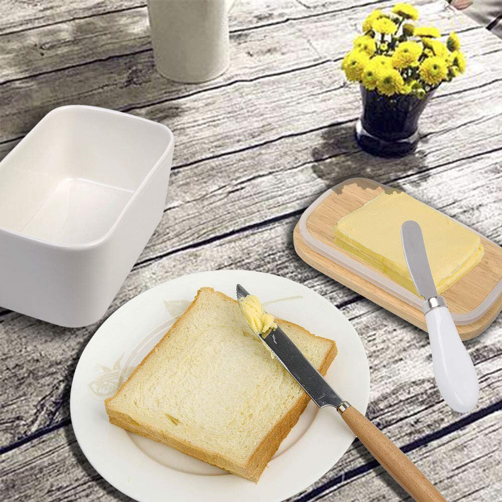 Butter Dish with Cover and Knife