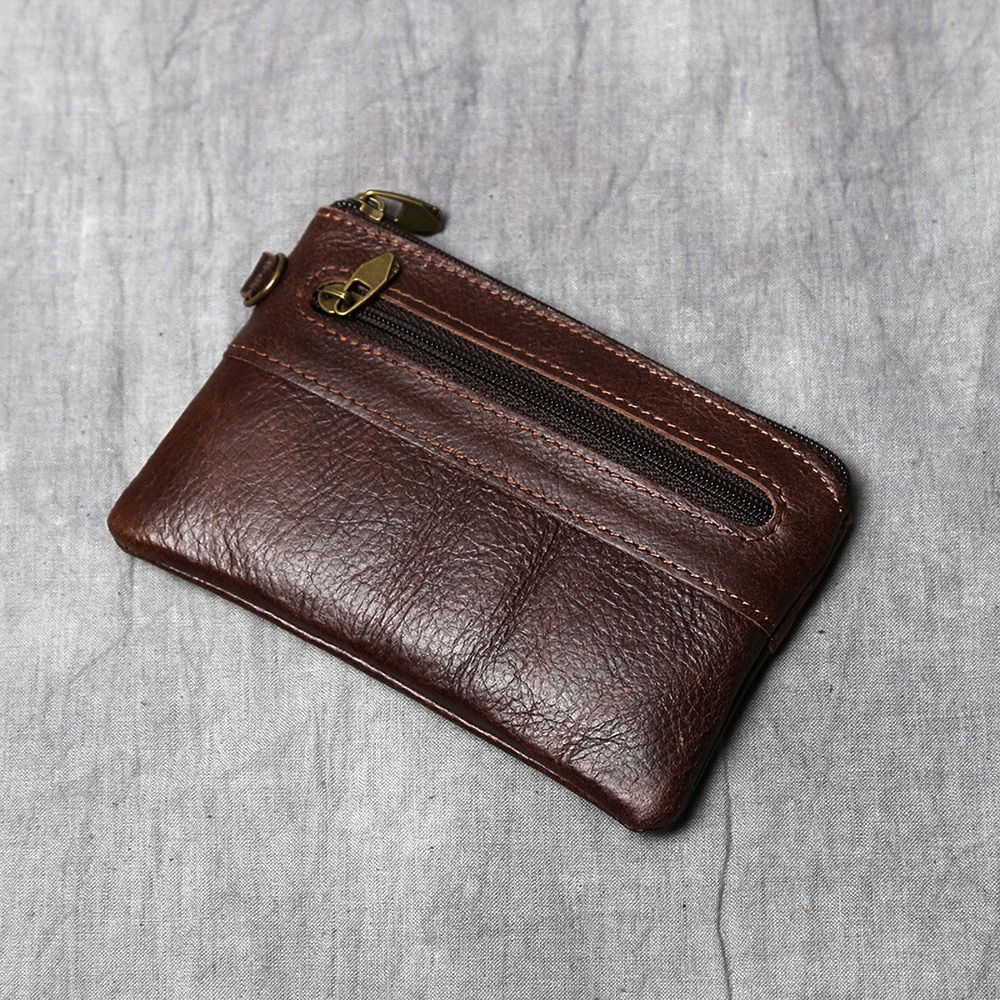 Genuine Leather Coin Pouch