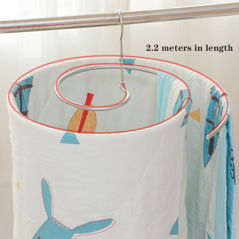 Spiral Hanger Sheets Drying Holder