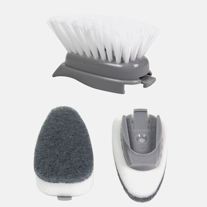 Dishes Cleaning Brush Soap Dispenser