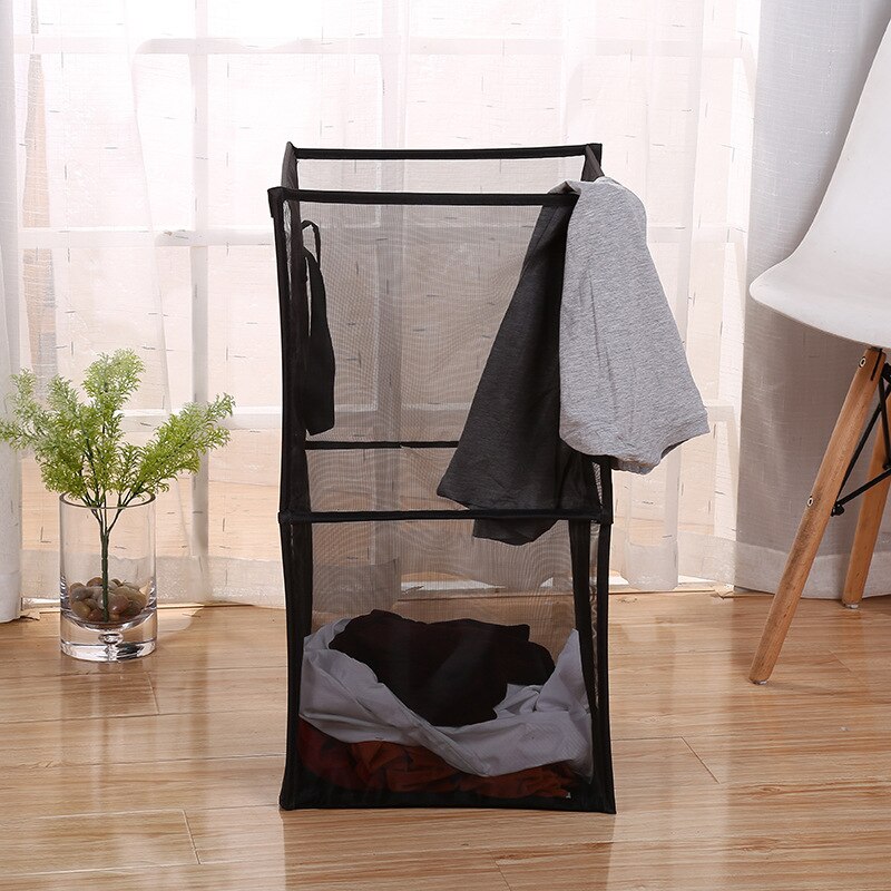 Foldable Mesh Laundry Basket